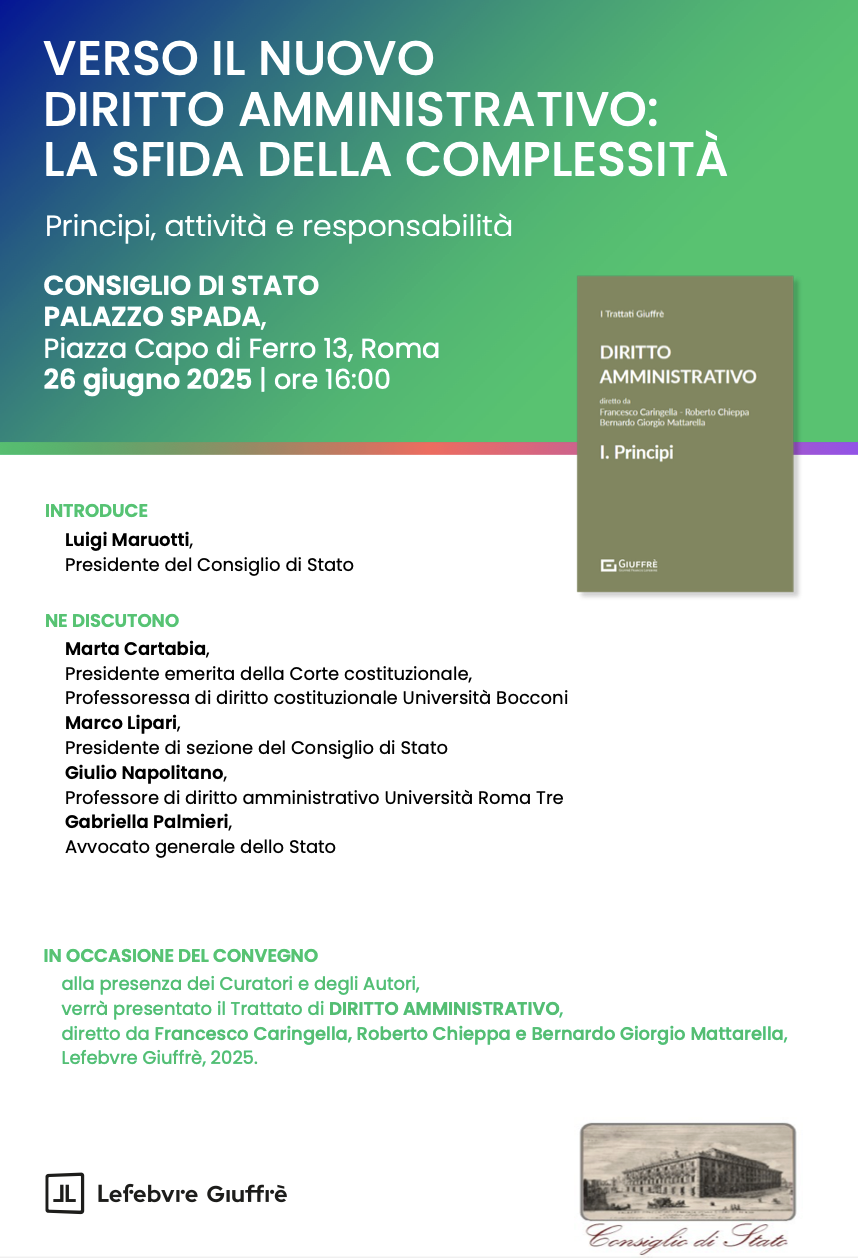 Verso il nuovo diritto amministrativo: la sfida della complessità